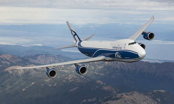 AirBridgeCargo Airlines receives brand new 747-8 Freighter